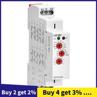 GRT8-M1 on Off Time Delay Relay 16A AC/DC12V-240V Multifunction Din Rail Automatic Timer Relay