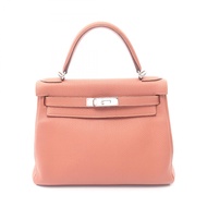 【二手】愛馬仕 Kelly 28 手提包，玫瑰茶色，內縫線，兩用，玫瑰茶色，其他，Kelly 28 玫瑰茶色，女士，二手 B