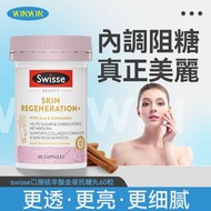 Swisse - Beauty 第二代升級版金裝抗糖煥膚片-60粒 (平行進口)EXP:01/27