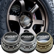 RAYS VOLK RACING 4X4 Wheel Rim Cap only for 106mm —100mm Nickel or Chrome / Bronze (1PC)