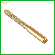 Won Diamond Bit Brazed Diamond Straight Router Bit Cutting Stone Stone