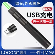 303 Rechargeable USB Laser Flashlight Outdoor Laser Flashlight Educational Whip Pen Building Indicat