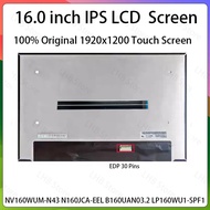 16" LCD Screen NV160WUM-N43 B160UAN03.2 LP160WU1-SPF1 For Lenovo IP 5 Chrome 16IAU7 Type 82V9 Displa