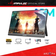 Arzopa A1M Game 17.3" FHD HDR Ultra Slim 60Hz IPS Full Body Edge to Edge Portable Gaming Monitor