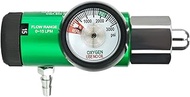 Mini Oxygen Regulator for Oxygen Tank – CGA 540 Connection, Adjustable Flow 0-15 LPM, Portable Oxyge