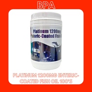 Platinum 1200mg Enteric-Coated Fish Oil 100 Soft Gels