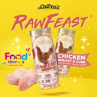 OzPro RawFeast Freeze Dried Raw Meat (Wet / Dry / Kibble) Premium Cat / Kitten / Senior Food (Treats