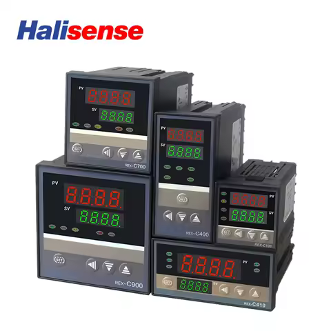 REX-C100 K J PT100 Digital Output Thermostat Electronic PID Programmable Sensors Temperature Control