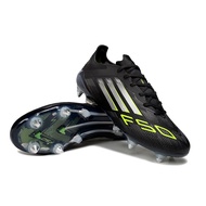 size:38-46 Ready Stock Messi F50  Elite SG laceless Men's Outdoor Knitted Football Shoes, Anti slip 