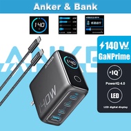 Anker GaN 140W Fast Charger with Screen Display Fast Charger First Ai Windows Charger