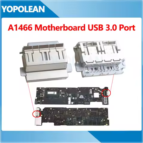 New A1466 Motherboard USB 3.0 Jack Port Female Connector For MacBook Air 11" 13" A1465 A1466 USB Plu