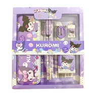 Alat Tulis Set  Paket  7 in 1 Set Stationery 7in1 Karakter Kartun Alat Tulis Anak Sekolah Penghapus 