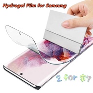 Samsung S23 ultra S22/S22plus/S22 Ultra/S21/S20/S10,Note 20 Ultra/Note 20/Note 10 full hydrogel TPU screen protector