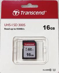 Transcend 創見SD記憶卡 UHS-I U1 SDC300S 16G 32G 64G 128G SD CARD