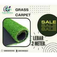 [Ready Stock] 25mm Grass Carpet Artifical Grass 2m lebar 【1m x 2m】