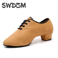【Exclusive Offer】 Men Latin Dance Shoes Women's Ballroom Tango Dance Shoes Brown Laies Jazz Sneaker Shoes Dance Sneaker Teachers Shoes New Style