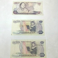 Uang Kartini asli original uang kertas lama 1985