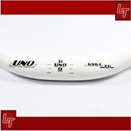 Stang Handlebar Standar Uno 25.4 Alloy Standar 6061 Putih