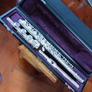 Yamaha YFL-371 Open Holes Sterling Sliver Headjoint Flute - Made in Japan 純銀長笛, YFL371