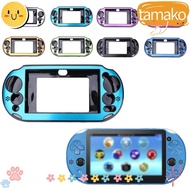 TAMAKO Game Console , Portable Durable Game Faceplate, Aluminum Alloy Wear-resistant Gaming Game Protective  for PSV 2000/PS Vita