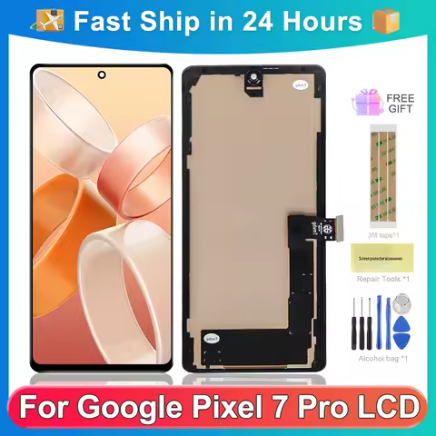 Tested For Pixel 7 Pro For Google Pixel7 Pro GP4BC GE2AE LCD Display Touch Screen Digitizer Assembly