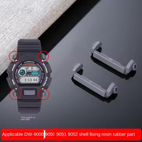 For Casio G-Shock Series DW-9052 9000 9050 9051 8800 Case Fixing Resin Adhesive Connectors Arm Prote
