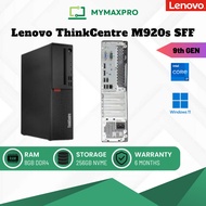 PC i7 Lenovo ThinkCentre M920s SFF Intel Core i7 (9th Gen) / 8GB RAM / 256GB NVME / Win 11 Pro (Refu