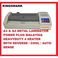 HEAVYDUTY KINGSMARK A3 LAMINATOR MACHINE FULLSET 2 YEARS WARRANTY