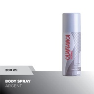 CASABLANCA HOMME ARGENT 200ML PERFUME BODY SPRAY  PROMO av