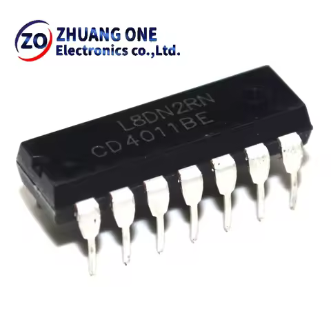 10PCS CD4011BE DIP14 CD4011 DIP 4011BE DIP-14 TC4011BP new and original IC