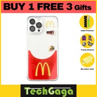 NEW MCD Liquid Phone Case Premium Mcd Clear iP Phone Case for iP 14 Pro Max iP 13 Pro Max 12 Pro Max
