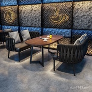 Combination Tea House Milk Tea Shop Coffee Bar Western Restaurant Clear Bar Sofa Chair Commercial Ca