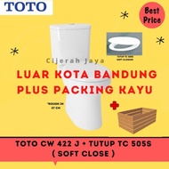 Closet Duduk Toto Cw 422J / Kloset Duduk Toto Cw422J Dual Flush /