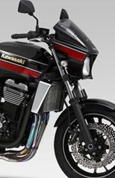 KAWASAKI 2015 ZRX1200 原廠頭罩貼紙 紅黑配色