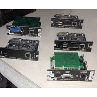 Network card, Wed ups APC card, APC Network manager card (APC NMC card)