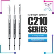 SUNSHINE SOLDERING IRON REPLACEMENT TIP FOR S210 / C210 SOLDERING IRON MOBILE PHONE REPAIR TOOL