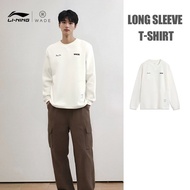 【DWYANE WADE】LINING Wade Lifestyle Men Long Sleeve Tshirt AHSUF99 Legit Official StoreHT99 PMKL