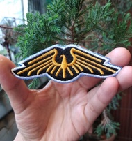 Emblem Patch Bordir Logo Pangkat ARMY USA EGGLE