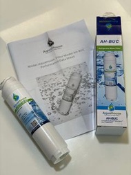 AquaHouse compatible water filter for Bosch Rangemaster DXD Haier Neff Siemens Miele Gaggenau Balay Ariston fridges．雪櫃內置式濾水器．濾芯