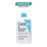CERAVE Salicylic Acid Smoothing Cleanser (For Face & Body, Dry, Rough & Bumpy Skin) 473ml