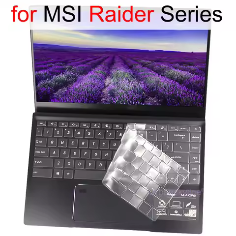 Keyboard Cover for MSI Raider 15 17 18 A18 GE68 GE67 GE66 GE76 GE75 GE73 GE72 GE63 TPU Silicone Prot