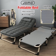 ✅SG Ready Stocks✅ JOMO Japanese Portable Folding Single Bed 75cm Wide Surface Lightweight Foldable b