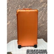 Rimowa Original Mars Orange 21-inch Carry-on Luggage,  33-inch Checked Luggage, Aluminum Alloy Suitc