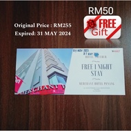 Hotel Voucher DELUXE ROOM - Merchant Hotel Penang (1 night stay)