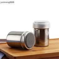 junmeng888 Stainless Steel Chocolate Shaker Icing Sugar Powder Cocoa Flour Coffee Sifter Nice