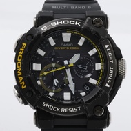 卡西歐 G-SHOCK Master of G Sea Frogman GWFA10001AJF 男士模擬腕錶，黑色，碳纖維增強樹脂/不銹鋼