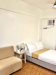 Pangsapuri 28 m² dengan 1 bilik tidur dan 1 bilik mandi peribadi di Malabon (The PAD City Haven with