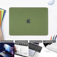 5 in 1 Bundle Matte Army Green case for Macbook Pro 14 16 2021 A2442 A2485 Pro 13 15 inch Air 13 11