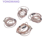 YONGWANG KZ Earphones Cord For KZ ZEX B/C Pin 2Pin Cable Upgrade High-Purity Oxygen-Free Copper In E