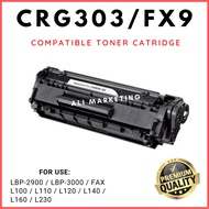 Cartridge 303 / FX9 FX 9 Compatible Laser Toner For Canon LBP2900 LBP 2900 / LBP3000 LBP 3000 Printe